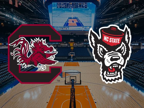 South Carolina Gamecocks at NC State Wolfpack Basketball